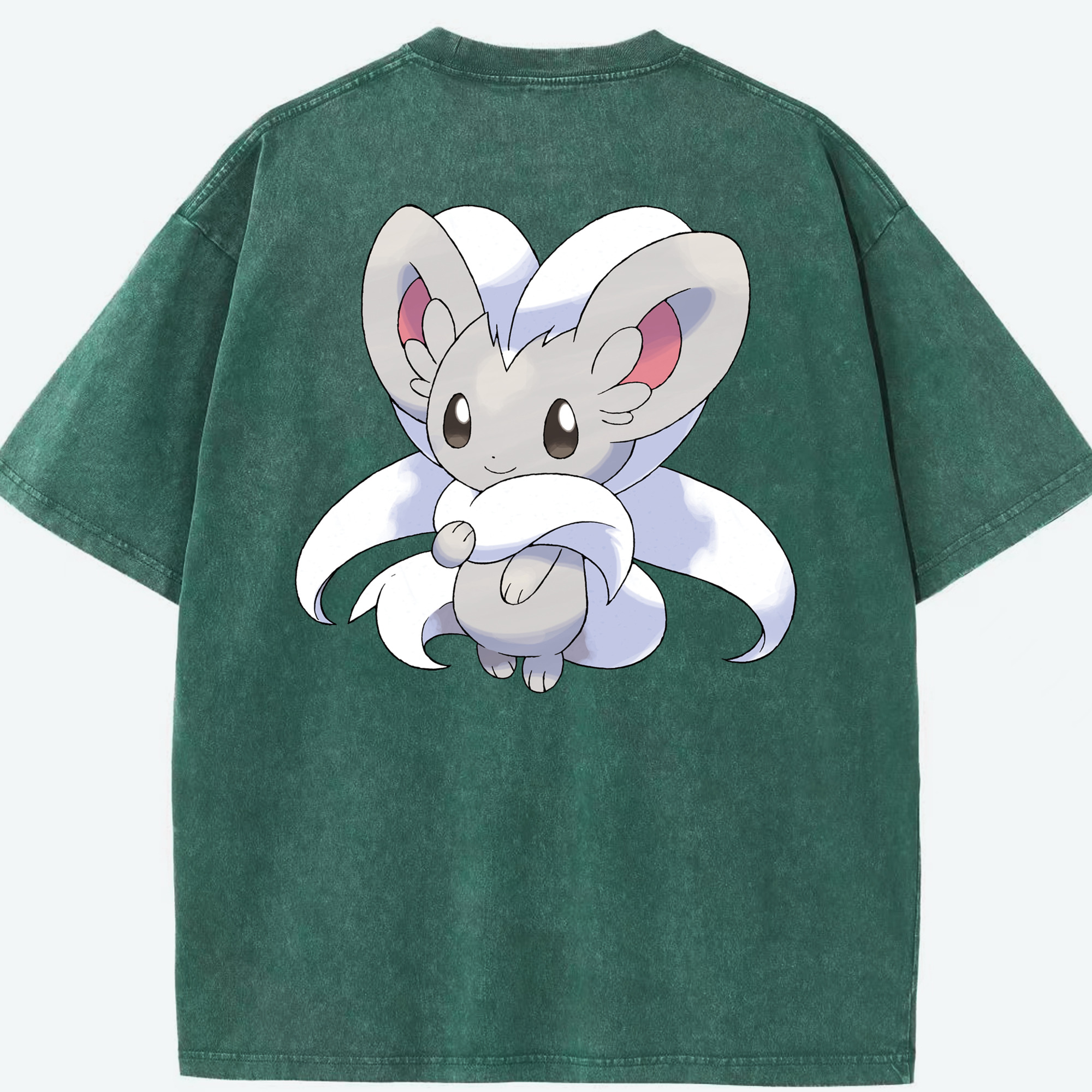 （画像用） ポケットモンスター Pokémon 綿100% ヴィンテージ風 半袖Tシャツ（背面プリント）